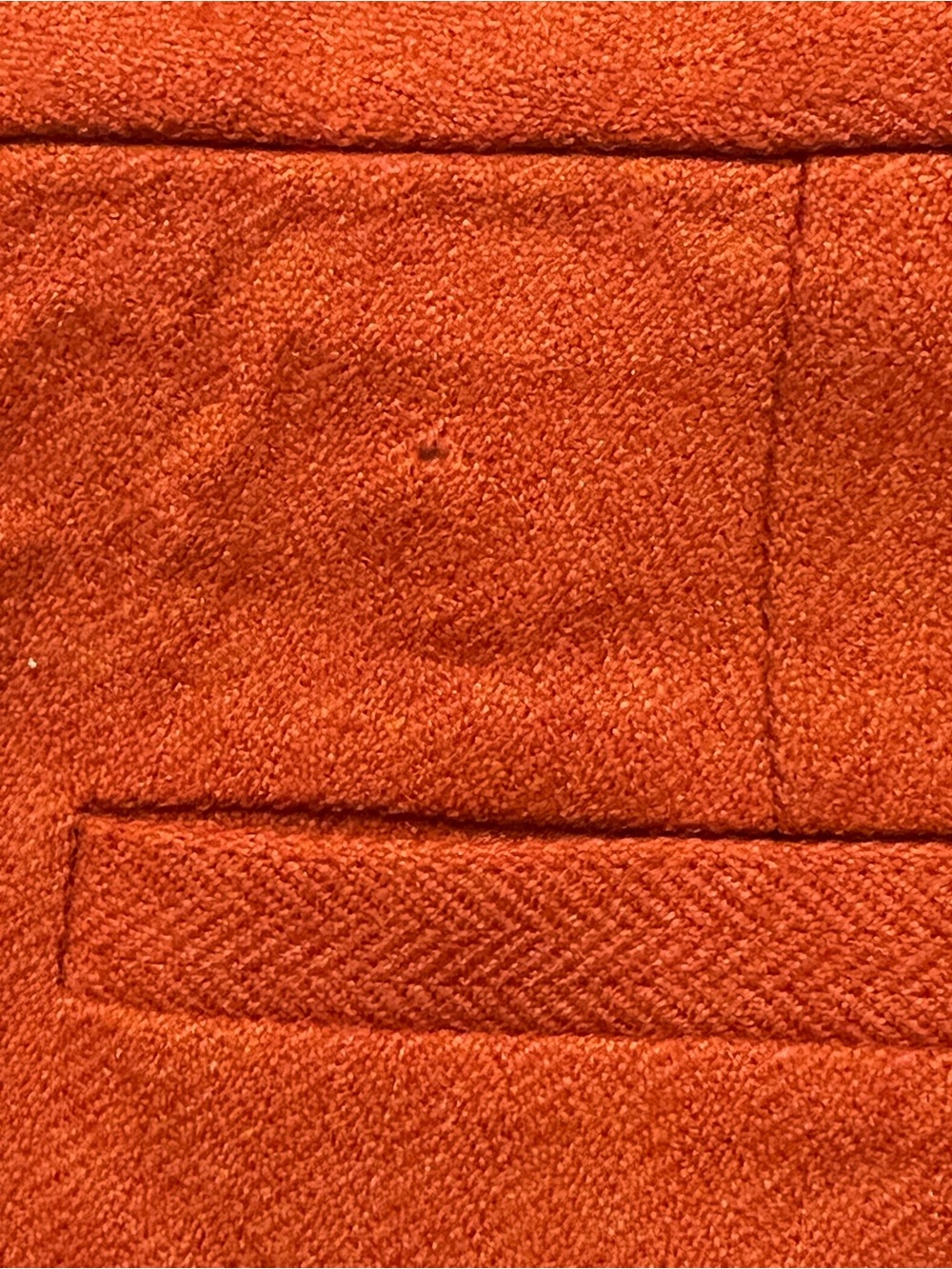 J.Crew Orange Wool Favorite Fit Trousers Size 2 - Picture 7 of 7